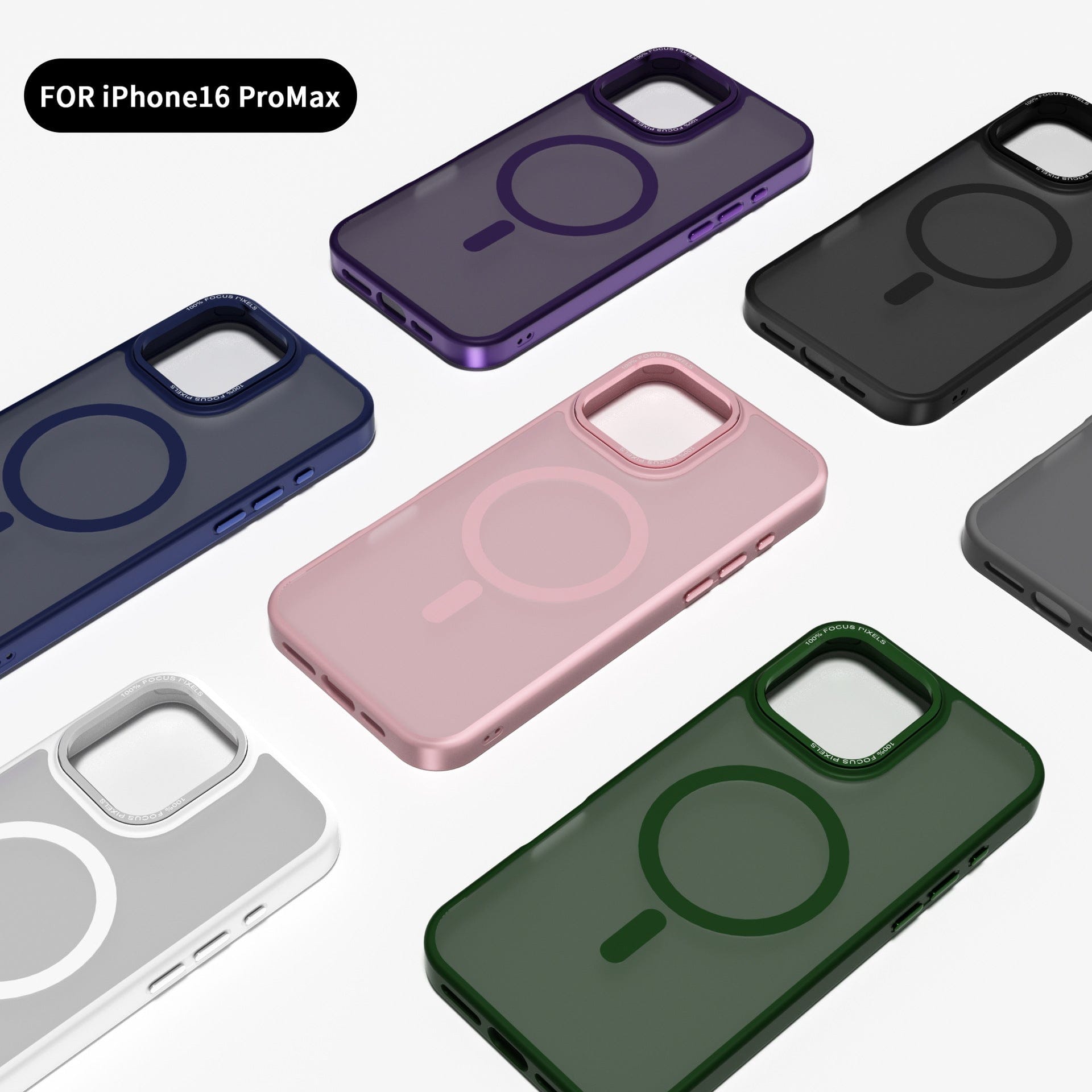 MagSafe iPhone 16 Pro Max Case - Soft-Touch, Anti-Slip