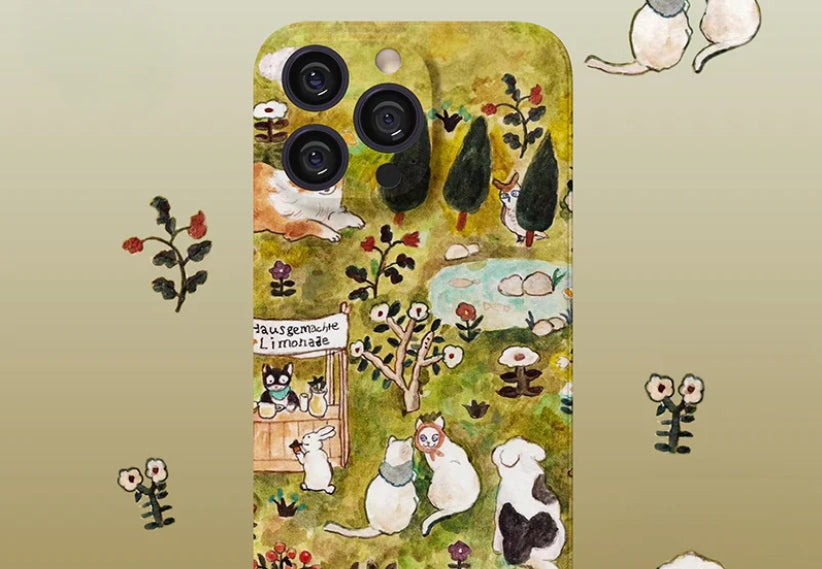 Step into a World of Enchantment: iPhone 16 Pro Max Case Charming Forest Friends Edition