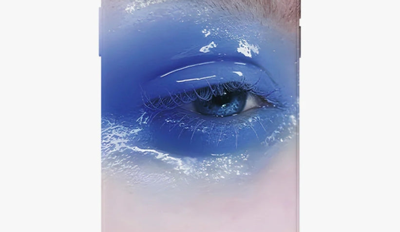 Unlock the Mysteries: iPhone 16 Pro Max Case Dreamy Blue Eye Surreal Art Edition