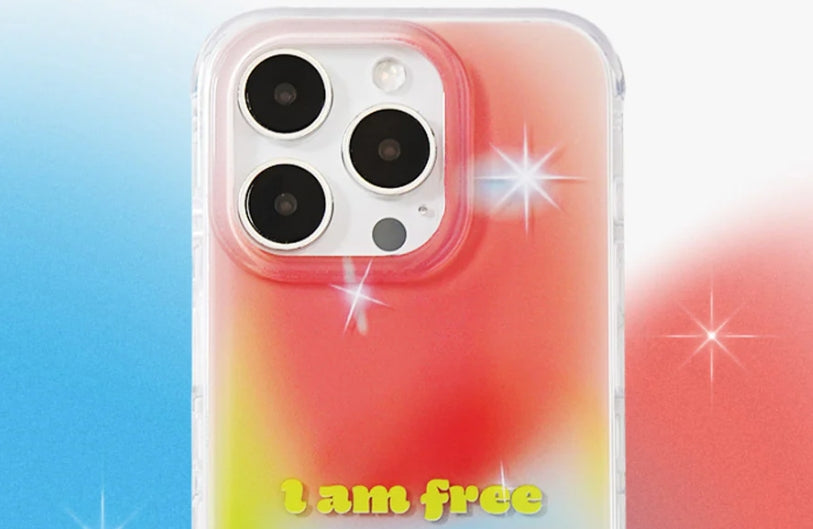 Embrace Your Freedom: iPhone 16 Pro Max Case I Am Free Gradient Edition