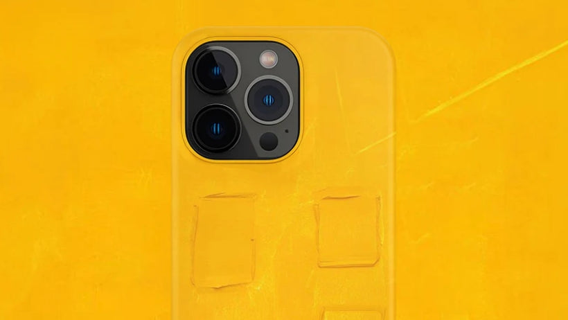 Stand Out with Confidence: iPhone 16 Pro Max Case Bold Yellow Texture Edition