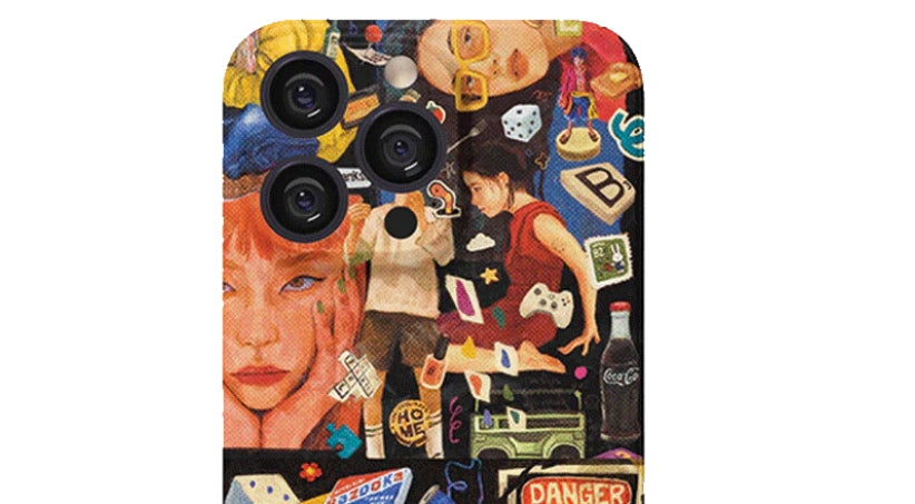 Celebrate Your Passions with the iPhone 16 Pro Max Case: Pop Culture Collage Edition