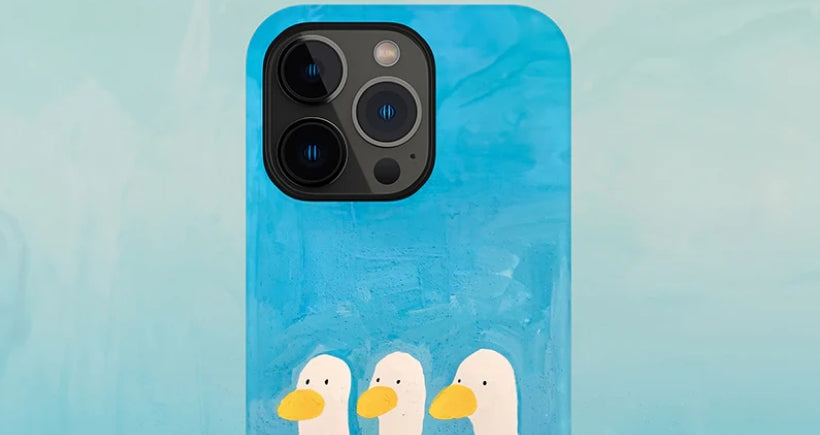 Dive into Playfulness with the iPhone 16 Pro Max Case: Whimsical Three Ducks Edition