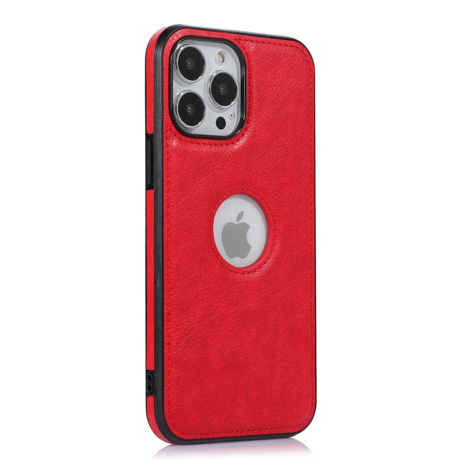iPhone 16 Pro Max ケース - プレミアム合成皮革、耐衝撃、指紋