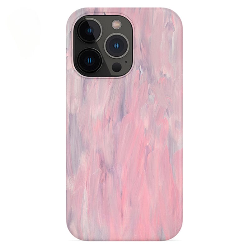 Pastel Brushstrokes iPhone 16 Pro Max Case - Soft Artistic Design with Full Protection