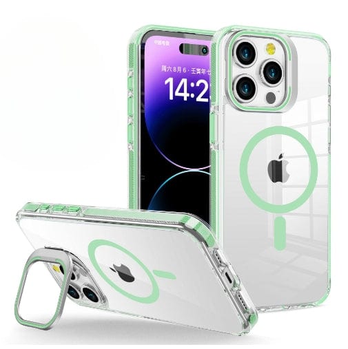 iPhone 16 Pro Max Clear Acrylic Case - MagSafe Compatible, Metal